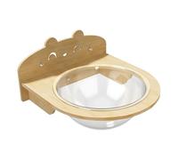 Hamaca de Ventana de Gato - Penca de Ventana para | Hamaca de para la Pared con Tazas de succión | Dar una Siesta inalámbrica con Vistas a los estantes de Pared de Gatito trepador