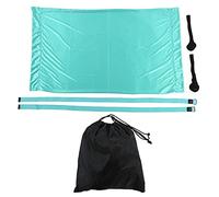 Hamaca de yoga Panal Dividing Entrenamiento Elástico Aerial Aerial Hammock Home Gym, algodón de poliéster transpirable (Azul oscuro)