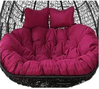 Hamaca doble de repuesto para RockingEggCush para sofá de mimbre para 2 personas, patio al aire libre, columpio (150 x 110 cm)