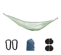 Hamaca Doble, Estilo brasileño, de algodón portátil, de Cuerda Duradera, Asiento Colgante Extra Grande, configuración portátil, Soporte de relajación para Patio, Playa, jardín, Porche, Hamaca