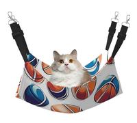 Hamaca estampada para mascotas, baloncesto, voleibol, béisbol, hamaca para dormir para gatos, conejos, hurones, cachorros, animales pequeños