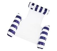 Hamaca flotador para piscina, flotadores de lago para adultos, silla inflable portátil, alfombrilla flotante de inflado rápido, juguetes de natación para equipo de playa, accesorios de natación