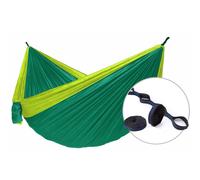 Hamaca Hamaka.eu Camping double + Slap Strap Color: verde