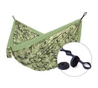 Hamaca Hamaka.eu Camping double + Slap Strap Color: verde claro