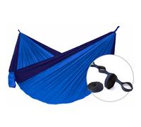 Hamaca Hamaka.eu Camping single + Slap Strap Color: azul