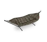 Fatboy® Hamaca Doble con Soporte Resistente al Agua, para jardín y terraza - 270 x 138 cm (MAX. 150 kg) - Gris Topo