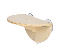 Hamaca inalámbrica 2 en 1 para gatos, asiento de ventana con 3 ventosas, hamaca de madera para gatos, para montar en la pared.