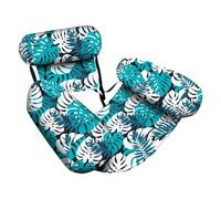 Hamaca Inflable para el Agua, cómoda, Fideos para Piscina, flotadores de Agua, Silla de salón para Adultos, Silla Flotante para Verano, Vacaciones, Lago, río, Plegable, Juego de 2 Unidades.