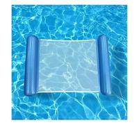 Hamaca Inflable Piscina Juega Y Juega Flota En La Hamaca Acuática Remo Flotante Inflable Perlado Grueso Y Respetuoso con El Medio Ambiente.(Blue)