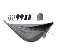 Hamaca para acampar, Hamaca de camping, Hamaca portátil, gran capacidad de carga, Hamaca de paracaídas Camping, lona de hamaca, red de hamaca plegable para camping senderismo pesca