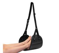 Hamaca para aviones - 49 x 15 x 20 cm, eslinga compacta, cuna de apoyo de tela Oxford, de comodidad de viaje ajustable con diseño ligero para colgar | Reposapiés para vuelos, coches, autobuses