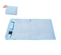 Hamaca para bebés de aire, solución de descanso optimizada, 76 x 44.5 cm, cama de avión para niños pequeños, hamaca de pie portátil para niños, configuración cómoda y fácil, para viajar, viaje largo v