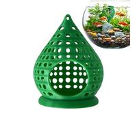 Hamaca para Betta estampada 3D refugio flotante decoración acuario | Tubicino cueva para camarones para Corydora, bagre, cangrejo y camarón enano para reproducción, descanso, alimentación