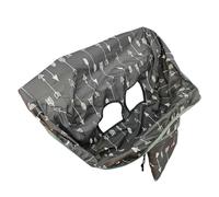 Hamaca para carrito - protectora para carrito de compras, tela desmontable lavable a máquina con de transporte con cordón, accesorio de seguridad para tiendas de comestibles, viajes al
