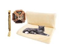 Hamaca para gatos, cómoda hamaca para perro, hamaca suave para dormir para gatos y perros de interior, cómoda hamaca desmontable para gatos y perros