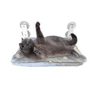 Hamaca para Gatos en Ventana | Cama Hamaca Plegable para Gatos - con Ventosas Fosforescentes y Juguetes Interactivos para Siestas Cómodas en Interior Tranquilo