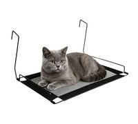 Hamaca para gatos - Estera de rejilla de refrigeración con marco de metal | Cesta colgante para interior con ganchos - Salón dormitorio balcón esquina