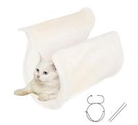Hamaca para gatos, plegable, para colgar en la ventana, cálida y afelpada con marco de cama de alambre para repisas, puertas, radiadores