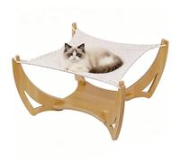 Hamaca para Gatos | Rascadores Tejidos Interactivos Y Transpirables - Hamaca De Descanso para Gatos con Tabla Rascadora | En Dormitorio Universitario, Balcón, Apartamento, Habitación Y Sala De Estar