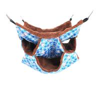 Hamaca para jaula de animales pequeños - Hamaca suave y cálida - Compatible con gatitos, hurones, ardillas, ratas, hámsteres u otros animale