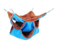 Hamaca para jaula de animales pequeños - Hamaca suave y cálida - Compatible con gatitos, hurones, ardillas, ratas, hámsteres u otros animale