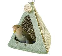 Hamaca para Loros - Cama para Pájaros Colgantes, Lindo De Cacatúa | Cómodo Escondite Acogedor, Refugio para Dormir De Lujo, Bierna Pinket Canario Conure Maca Da Bavebird Descansando Swing