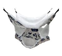 Hamaca para mascotas, cama caliente para animales pequeños, juguete balancín de 3 capas para hámster, chinchilla, ardilla, escondite para dormir, fácil de limpiar, hamacas y camas para animales