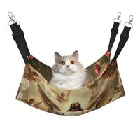 Hamaca para mascotas con estampado de Jesús Ascended To The Rose, hamaca para gatos, conejos, hurones, cachorros, animales pequeños
