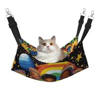 Hamaca para mascotas con estampado del mes de la historia negra, hamaca para dormir, para gatos, conejos, hurones, cachorros, animales pequeños