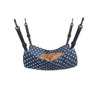 Hamaca para mascotas para jaula, hamaca para jaula para gatos | Hamaca para perros pequeños con correa ajustable - Cama oscilante para ratones, cachorros, hámsteres, transpirable, en amb