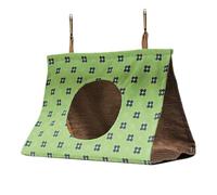 Hamaca para Pájaros, De Loros, Accesorios De Jaula De Mascotas, 6.69x4.72x3.94 Pulgadas, Casa para Dormir Resistente A Los Rasguños, Cama Colgante Acogedora para Periquitos De Gorrión Cacatúas D