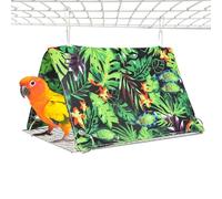 Hamaca para pájaros, hamaca de verano para nido de pájaros, accesorios para jaula de periquitos, suministros para mascotas, cueva para guacamayo gris africano, pinza, cacatúa