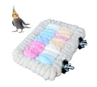 Hamaca para pájaros, Nido cálido para Loros en Invierno, Suave Cama Colgante para periquitos, cotorras eclécticas, cacatúas, agapornis y Animales pequeños