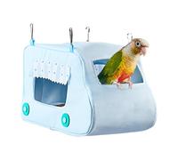 Hamaca para pájaros, nido de periquito, casa para pájaros, para jaula, cabaña para dormir, casa de loro, cueva de enfriamiento para pinzón canario, cacatúa, pájaro apornino, hámster, suministros para