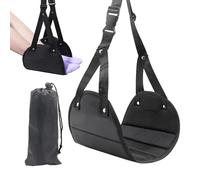 Hamaca para pies de avión - Eslinga portátil para pies, hamaca para pies de avión para viajes | Hamaca para pies de oficina, hamaca para pies de avión para viajar, reposapiés de avión ajustable