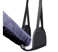 Hamaca Para Pies De Avión - Para Reposapiernas De Viaje, Soporte Para Pies Ajustable | Accesorio Ligero Para Equipaje De Mano De Vuelo Para Asiento Trasero De Coche, Relajación Cómoda Para Mu
