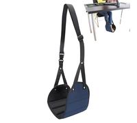 Hamaca Para Pies De Avión - Reposapiés, Hamaca De Viaje Ajustable, Columpio Portátil, Reposapiés Cómodo, Accesorio Ligero, Equipo Compacto | Reposapiés Práctico Para Vuelos Largos