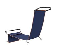 Hamaca Para Pies De Viaje De Avión - Eslinga De Soporte Para Reposapiés De Vuelo Para Adultos, Correa Cómoda Extensora De Asiento | Plataforma Plegable Ajustable Para Reposapiernas, Accesorio De Relaj
