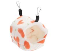 Hamaca para roedores - Accesorio suave para animales pequeños, acogedora bandeja colgante para hámster | Hamaca transpirable para dormir para jaula y recinto, cama acogedora para ratones y hámsters