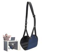 Hamaca para viajes en avión, soporte para piernas y reposapiés ajustable para avión, hamaca de avión, de viaje, hamaca de escritorio, accesorios de viaje para aviones