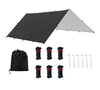 Hamaca pequeña para lluvia, lona para tienda de campaña, cubierta impermeable y ligera para senderismo, viajes, supervivencia, equipo de campamento al aire libre para mochileros, escalada, picnic
