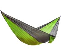 Hamaca portátil para Acampar, Hamaca for 2 Personas, 102 x 55 Pulgadas, Nailon 210T, paracaídas, Multicolor(J)
