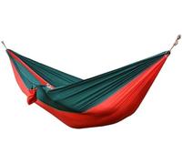 Hamaca portátil para Acampar, Hamaca for 2 Personas, 102 x 55 Pulgadas, Nailon 210T, paracaídas, Multicolor(C)