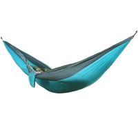 Hamaca portátil para Acampar, Hamaca for 2 Personas, 102 x 55 Pulgadas, Nailon 210T, paracaídas, Multicolor(I)