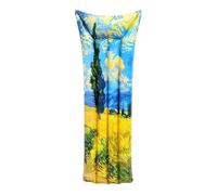 Hamaca portátil para piscina, almohadilla flotante plegable para tomar el sol, 67 x 24 pulgadas, material de PVC grueso con diseño ergonómico, tumbona de agua para vacaciones de verano, tapete cómodo