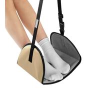 Hamaca Reposapiés Para Avión | Colgador De Pies Para Viajes Largos Con Longitud Ajustable | Soporte Oscilante Para Piernas Bajo Escritorio | Imprescindible Para Oficinas En Casa, Trabajo Y Descanso