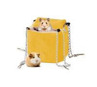 Hamaca Sugar Glider, hamaca hurón para jaula, cama para hurón, hamaca para hámster, nido de ardilla, Hamaca Chinchilla Sugar Glider Bed, cama chinchilla columpio caliente para hámster, accesorios de