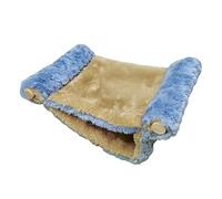 Hamaca Tipo túnels Para Hámster: nidos Cálido Para El Invierno, Cama Pequeña De Felpa Para Mascotas, túnels Colgante acogedors, Cabaña De Descanso Para Ardillas Chinchilla, Hamaca Suave Para Dormir