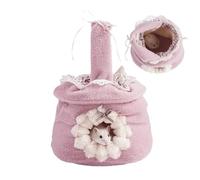 Hamaca única - Hamster de Peluche para Invierno, cálida para el Invierno, con Cadena de Drenaje, Cama para Mascotas pequeña, Cama para Dormir, Cesta multifunción, de Mano portátil