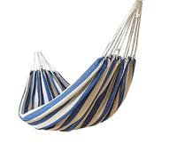 Hamacas Hamaca para acampar recreativa, hamacas portátiles para interiores y exteriores, senderismo, Camping, mochilero, viajes, excursionistas en el patio trasero Hamaca Jardin(Blue,200*80cm)